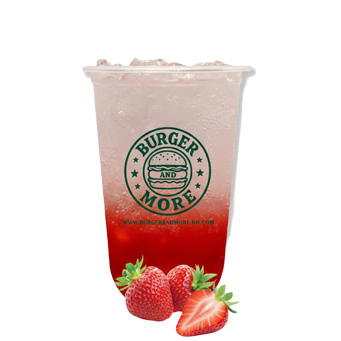 Strawberry serums soda