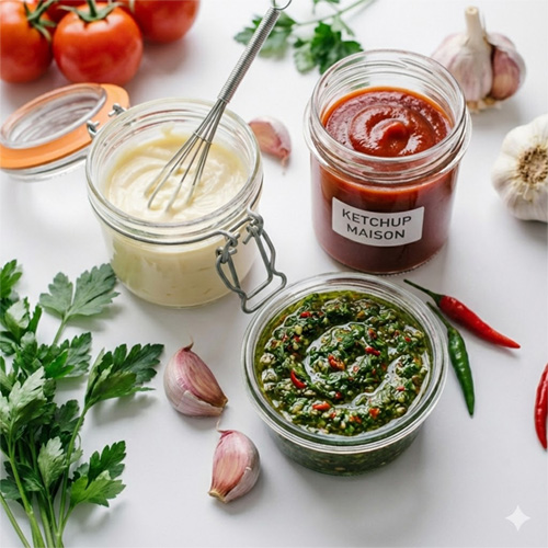 Sauce/Mayonaise/Ketchup